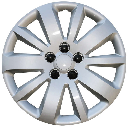 2011 2012 2013 2014 2015 2016 Chevy Cruze hubcaps. 16 inch silver finish direct replacement Cruze wheel cover.