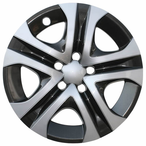 17 inch black hubcaps