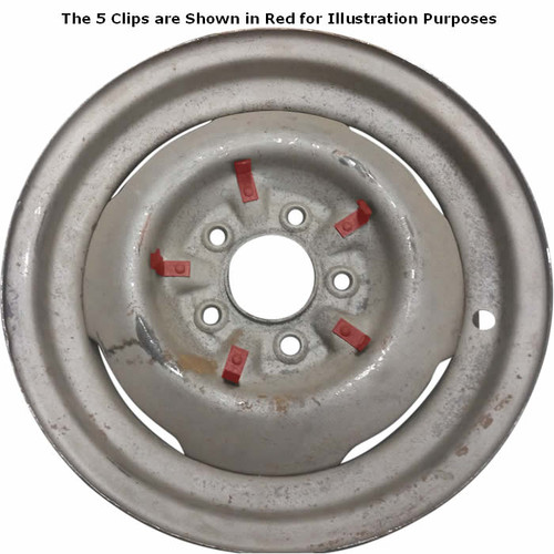 1 CHEVROLET 1/2T TRUCK HUBCAP STAINLESS 1947 1948 1949 1950 1951 1952 1953 