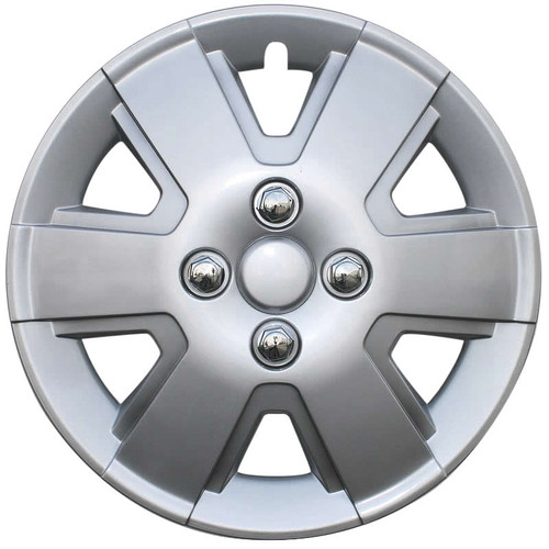 New 2006, 2007, 2008, 2009, 2010, 2011 Ford Focus Wheel Cover Silver Replica 15 inch Focus Hubcap.