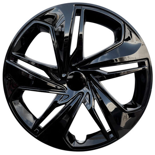 CCI Wheel Covers Hubcaps – 16-inch, Silver & Charcoal, For 2019-2020 Honda Civic LX – Set Of 4