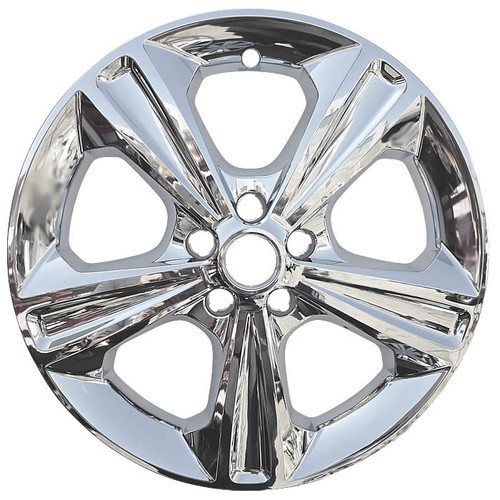 New Chrome Finish 2013 2014 2015 2026 Ford Escape Hub Cap and 2017 2018 2019 Ford Escape SE Wheel Skin Cover Simulator 17 inch Escape Wheel Simulator Fits Ford Factory Alloy Wheel as Shown in Our Photos.
