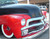 5 Lug Spider Hubcaps on a Vintage Truck with Repainted Wheels