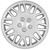15" hubcaps silver finish wheel covers