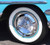 1961 Dodge Polara Hub Cap 15" Tri-Bar Wheel Covers Close-up
