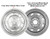 For Your 1993 - 2001 Ford Explorer Wheel Skin Covers to Fit Your 15 inch Wheel Must Look Like the One Shown