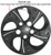 Backside of 2013 2014 2015 Honda Civic Wheel Cover Hubcap Shows Special Clips That Snugly Clamp to Wheel Replica 5 Spoke Silver Twisted Bolt-on 15 inch Civic Hub Caps
