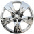Years 16' 17' 18' Chevy Cruze wheel covers with a chrome finish.