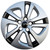 2016 2017 2018 Prius Hubcap Replica 15 inch Prius Wheel Cover Silver & Black Finish