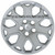 Backside view shows the metal retention rings that help the clips clamp underneath the lug nuts bolt-head to secure it.