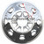 Backside View Showing Special Clips That Solidly Clip the Sierra Wheel Skin to the Wheel