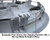 Backside View Showing the Clipping System with Strong Metal Retention Ring 2000-2005 Celica hubcap Toyota Celica Wheel Cover