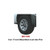 2004 - 2013 GMC Wheel Cover Skins Black 17" Wheel Simulator Hubcaps - before
