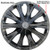Backside View 18' 19' 20' 21' 22' 23' Camry Hubcap Replica Toyota Camry Wheel Covers Showing All Metal Retention Ring and Metal Clips.