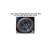 Your Jeep Compass 16" Wheel Must Look Like This Photo for Our Black Compass Wheel Skin to Fit