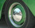 15 inch Ribbed Trim Ring on a Classic Car with Our Baby Moon Hubcaps