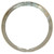 15" Ribbed Trim Rings Beautiful Solid Stainless Steel 4 Ribbed Beauty Rings