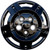 2014 2015 2016 2017 2018 2019 2020 2021 2022 2023 2024 2025 Dodge Ram ProMaster Black Hubcaps. New 16 inch Black Replica Bolt-on Hub Cap