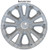 Backside view of  2019 2020 2021 Prius hubcap shows the all metal retention ring so this wheel cover really grips your wheel.