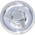 Swept 3 Bar Knockoff Center Cap for Rally Wheel Solid Steel Chrome Plated