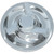 Swept Fluted 3 Bar Knockoff Center Cap for Rally Wheel Solid Steel Chrome Plated