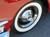  Vintage Tall Bullet Center Cap Shown on a 50's Car