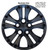 Backside View 20' 21' 22' 23' 24' Kia Soul Hubcap 16 inch Black Soul Wheel Cover