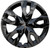 2022 2023 2024 Cross Hubcaps New Black Finish Replica 17 inch Corolla Cross Wheel Cover