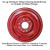 Airstream Baby Moon Hubcaps Fits 6-Lug Airstream Wheel  with 3-4 Bumps on Outside of Wheel Flange
