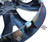 Backside view 2022-2025 Honda Civic hubcap, imposter 16 inch Civic wheel cover with all metal 360 degree retaining ring with metal retention clips to grip your wheel.