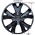 Backside view 22' 23' 24' 25' Honda Civic hubcap, imposter 16 inch Civic wheel cover with all metal 360 degree retaining ring with metal retention clips to grip your wheel.