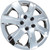 Angle View 2010 2011 Toyota Camry hubcap has a beautiful Chrome finish 16 inch Camry Wheel Cover