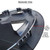 Backside view of 23' 24' 25' Prius hubcap shows the all metal retention ring so this wheel cover really grips your wheel.