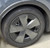 Close-up Shown on Prius 2023 2024 2025 Prius Wheel Cover Carbon Finish 17 inch Replica Toyota Prius Hubcap