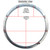 Backside View 17 inch Trim Ring All Metal Retaining Clips Wheel with (R-18 tire) 18" Beauty Ring Beautiful Chrome Finish