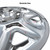 Backside View 2022 2023 2024 2025 Toyota Tundra Wheel Skin Tundra Wheel Covers Hubcap 18" Chrome Wheel Simulator
