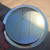 Backside View 1947-53 GMC 1/2 ton truck hub caps beautiful chrome steel red GMC lettering