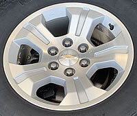2015 2016 2017 2018 2019 Chevy Silverado Wheel Cover Skin Hubcaps