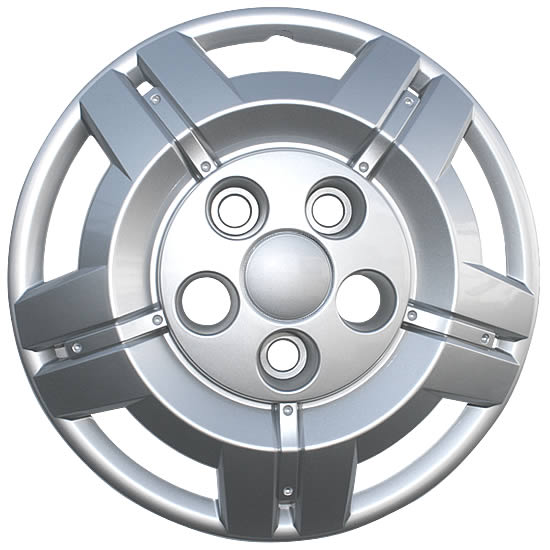 11' 12' 13' 14' 15' 16' 17' 18' 19' 20' 21' 22' 23' 24' 25' Ram ProMaster Hubcaps. New 16 inch 5 Split Spoked Silver Imposter Bolt-on ProMaster Cargo Van Wheel Covers