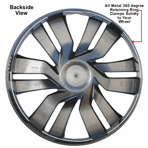 New Black 20152017 Honda Fit Wheel Covers 15 inch Imposter Fit Hubcaps