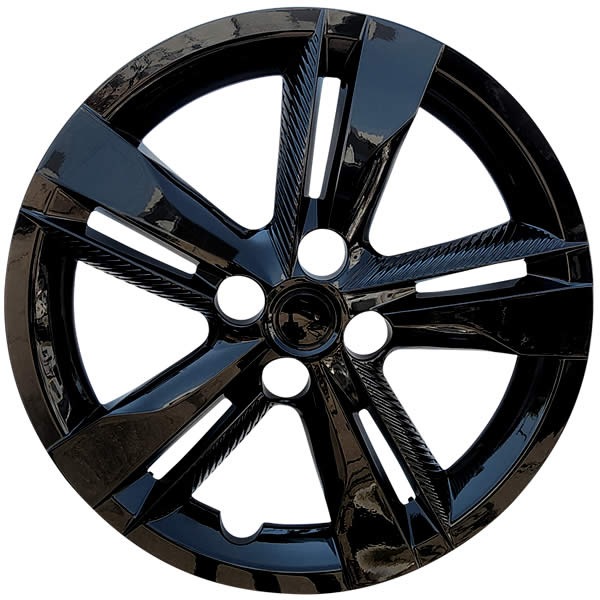 NISSAN 16インチ ホイールカバー ECODIA Black 2018-2024 Kicks Hubcap Replica Nissan Kicks Wheel Cover 16