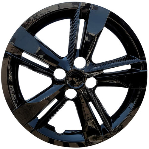 Black 2018-2024 Kicks Hubcap Replica Nissan Kicks Wheel Cover 16