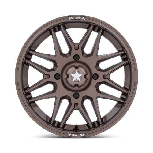 Msa Offroad M52 Radar 15x7 4x137 Matte Bronze 10mm Wheels