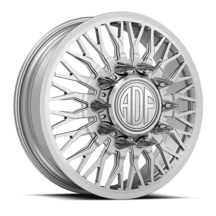 ADF Wheels Rizz 28x8.25 8x165.1 Hyper Silver 132mm Wheels