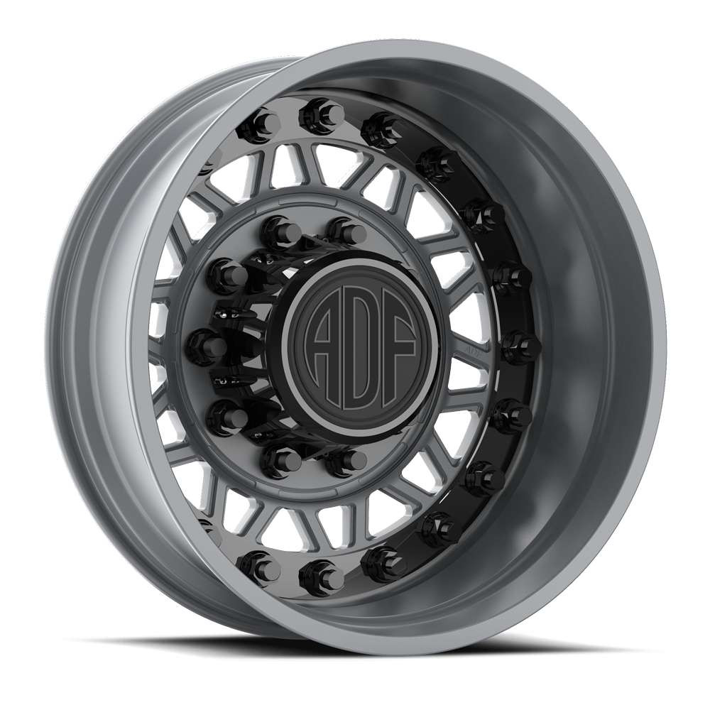 Wheel Max Rims ADF Wheels Mad Max 20x8.25 10x225 Gunmetal Black -167 Wheels