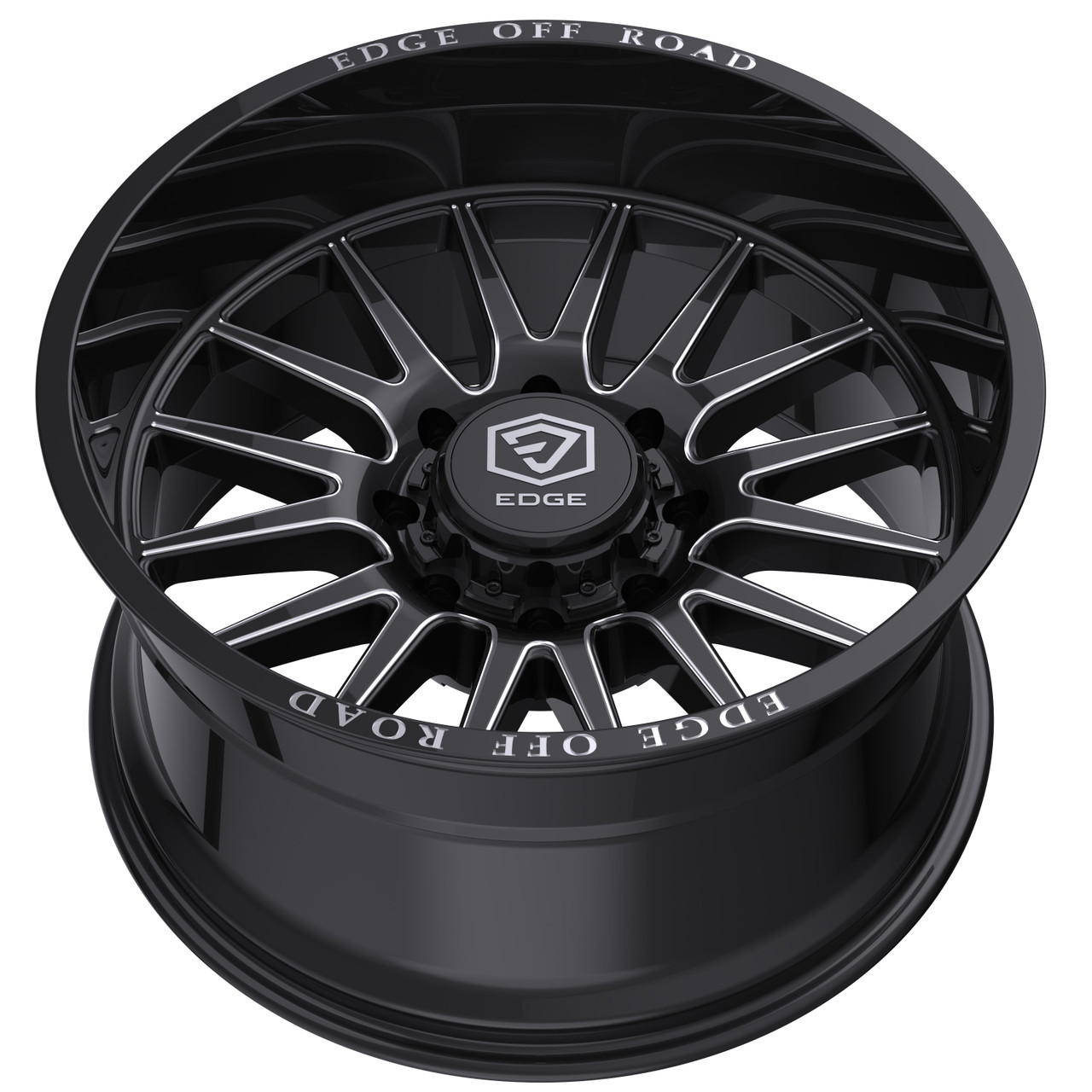 Edge Off Road 305Bm 22x12 8x165.1 Black Accents -44mm Wheels