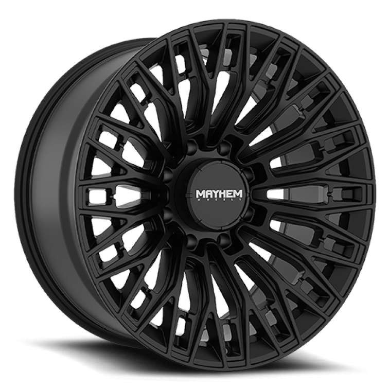Cyclone Rims Mayhem Cyclone 20x9 8x180 Gloss Black 18mm Wheels