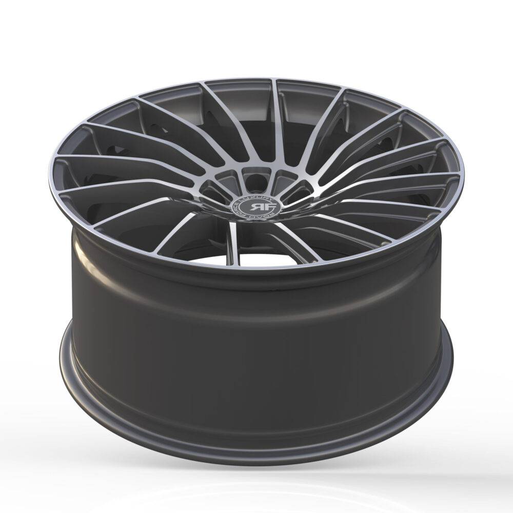 Road Force R35 Road Force Rff3 20x9 Gunmetal Machineed 15mm Blank Wheels