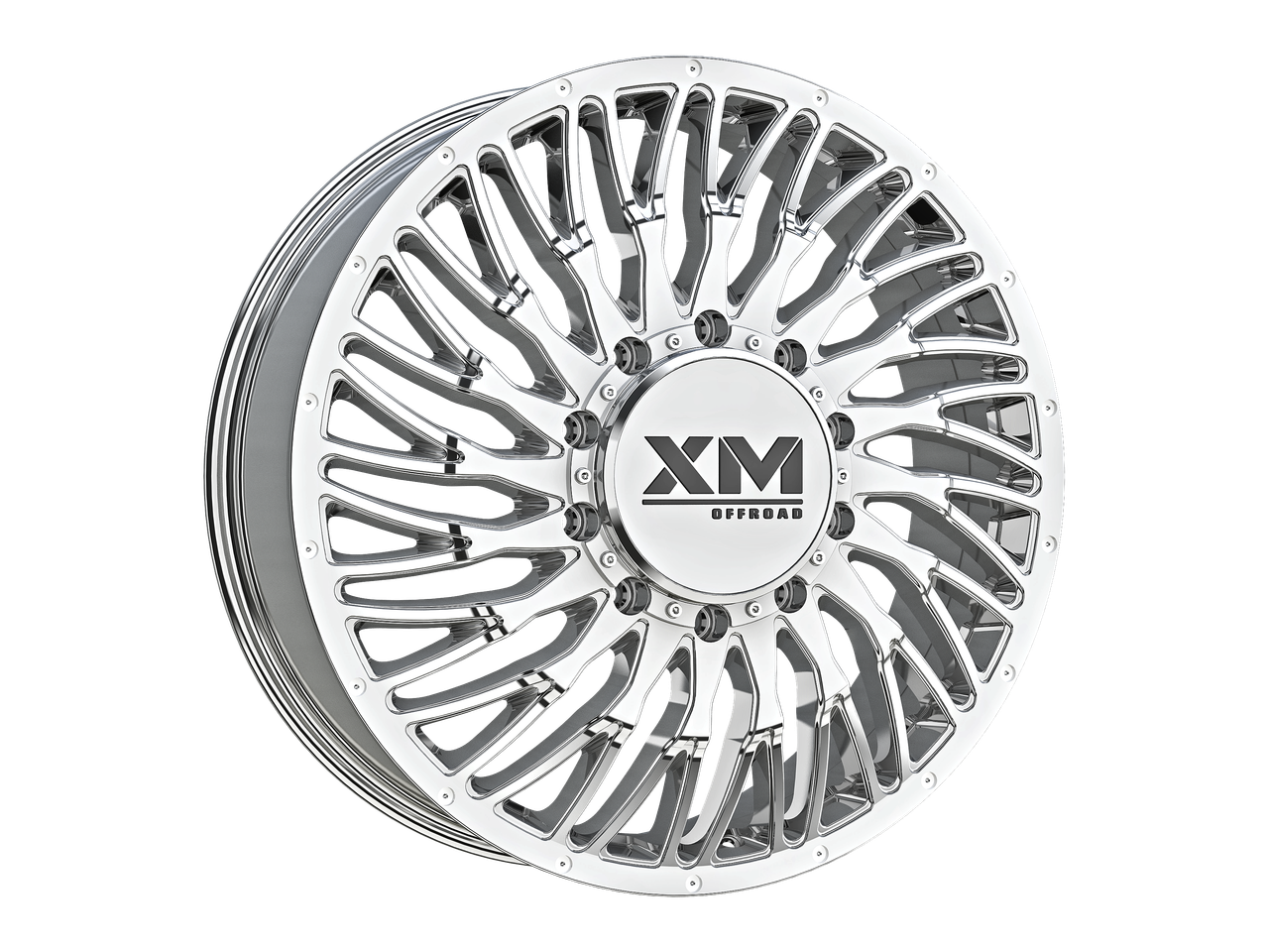Xm Street Rims Xm Offroad Dually Xm-901 Wheels Rims 22x8.25 10x225 Chrome 105mm