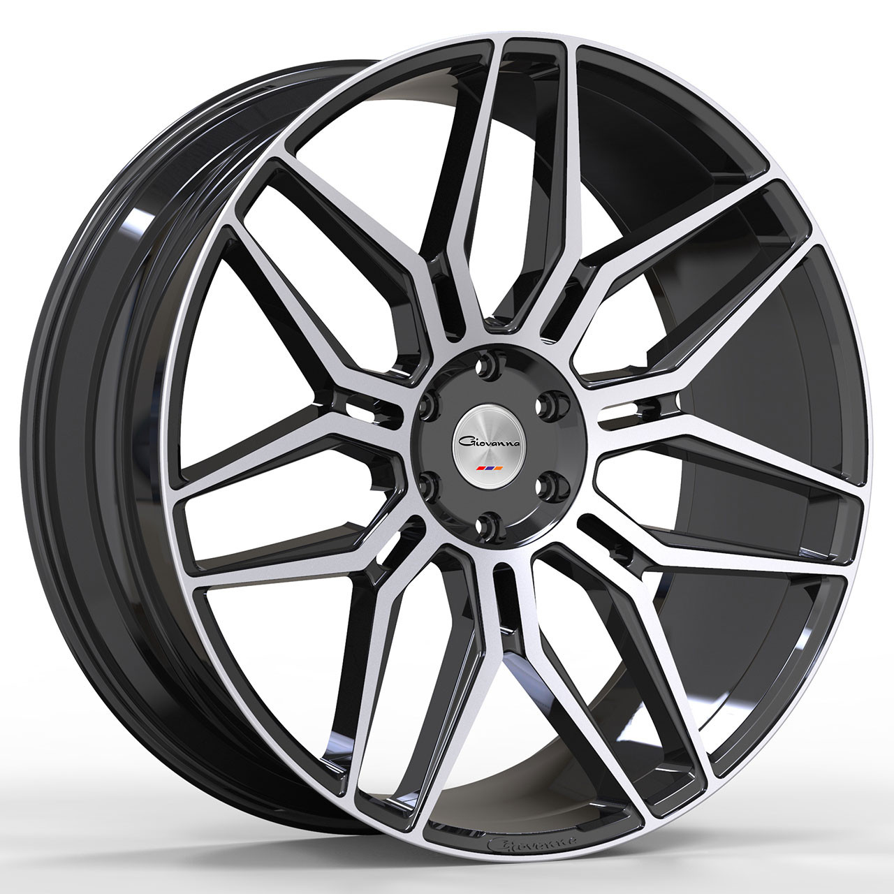 Giovanna Bogota Wheels Rims 26x10 Blank Custom Drilled Gloss Black ...
